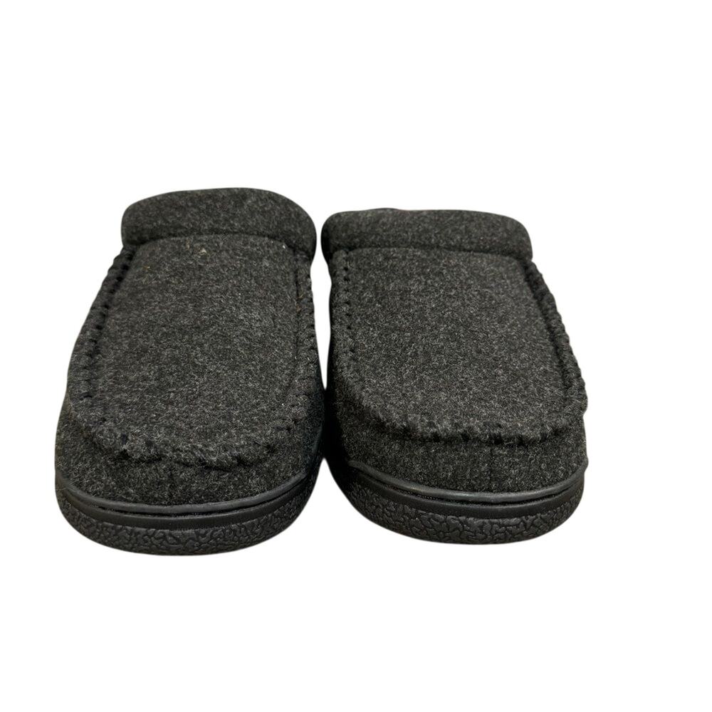 Dearfoams Men's Clog Style Memory Foam Slippers Wool Blend Size S # Box 512 - Picture 6 of 9